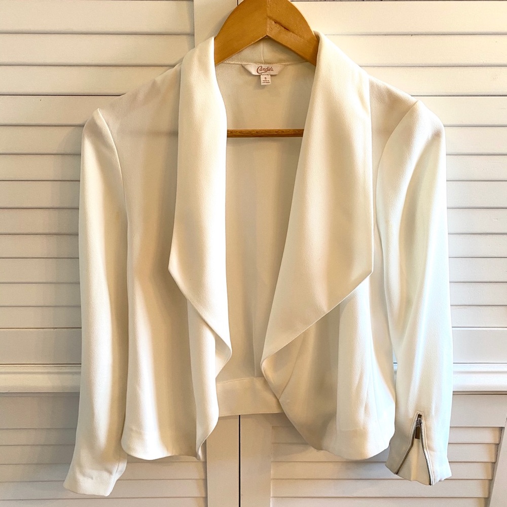 White blazer